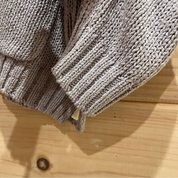 Brochu Walker Cropped Chunky Knit Button Up Cardigan in Asher Multi M - Picture 13 of 16